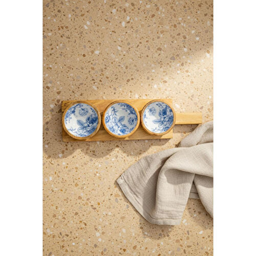 Bambum Gura 4 Parça Çerezlik Gül Bambum Gura 4 Parça Çerezlik Gül