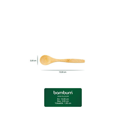 Bambum Rino 6 Parça Çay Kaşık B0772