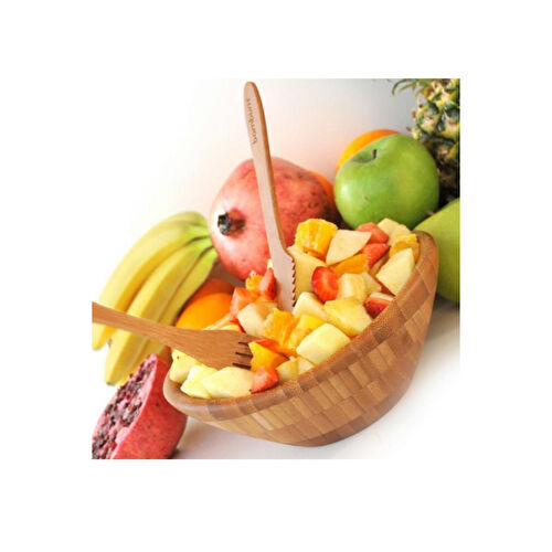 Bambum Bambu Salata Makarna Cips Kasesi Paella Küçük