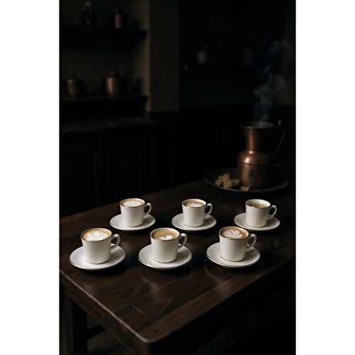 Bambum Melsa 6 Kişilik Kahve Fincan Takımı Altın Bambum Melsa 6 Kişilik Kahve Fincan Takımı Altın