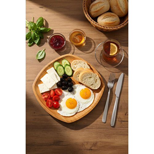 Bambum Penne 6'lı Servis Seti Kare 25 Cm Bambum Penne 6'lı Servis Seti Kare 25 Cm