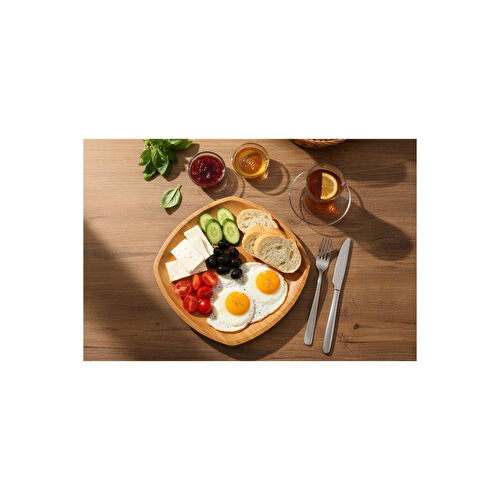 Bambum Penne 6'lı Servis Seti Kare 25 Cm Bambum Penne 6'lı Servis Seti Kare 25 Cm