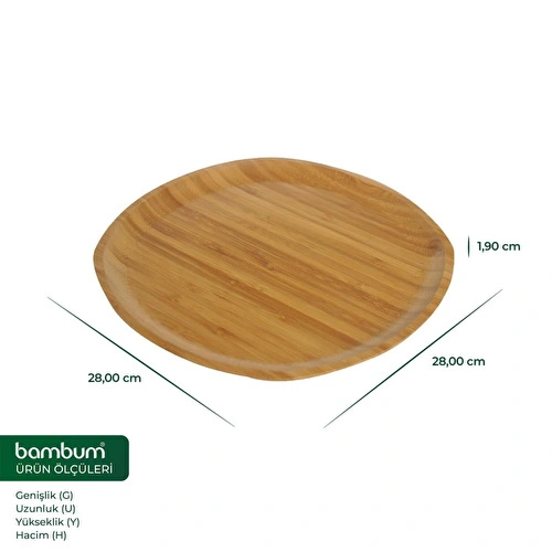 Bambum Penne Tabak 28 Cm