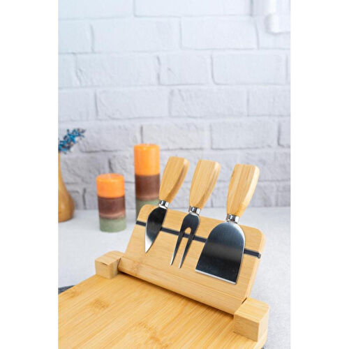 Bambum 4 Parça Peynir Servis Seti Bambum 4 Parça Peynir Servis Seti