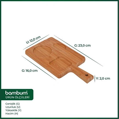 Bambum Tabi Sunum Tabağı Bambum Tabi Sunum Tabağı
