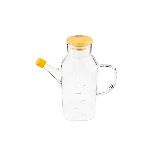 Bambum Petto - Bambu Kapaklı Yağdanlık 600ml