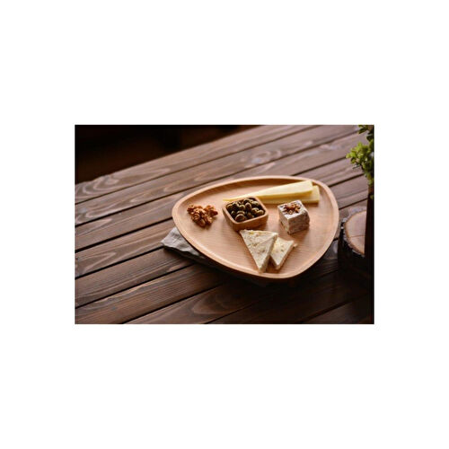 Bambum Tridius - Ayaklı Sunum Tepsisi Üçgen Bambum Tridius - Ayaklı Sunum Tepsisi Üçgen