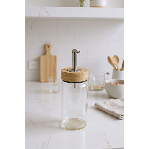 Bambum Mima Bambu Kapaklı Yağdanlık 200ml