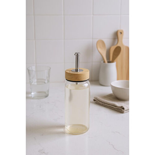 Bambum Mima Bambu Kapaklı Yağdanlık 300ml