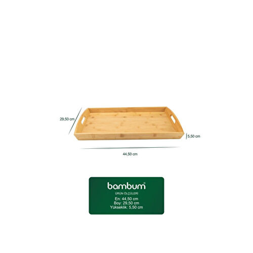 Bambum Escudella Büyük Boy Dikdörtgen Tepsi Bambum Escudella Büyük Boy Dikdörtgen Tepsi