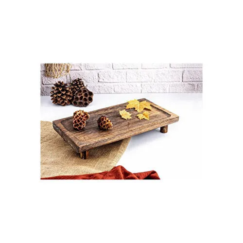 Bambum Büyük Arvina Ayaklı Sunum Tepsisi