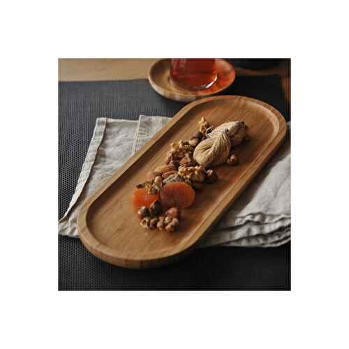 Bambum Latte Dikdörtgen Tepsi Küçük Bambum Latte Dikdörtgen Tepsi Küçük