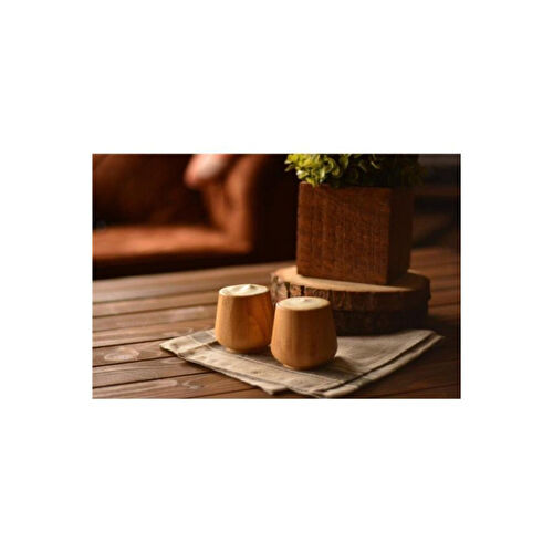 Bambum Gento 2'li Bambu Bardak 100 Ml Bambum Gento 2'li Bambu Bardak 100 Ml