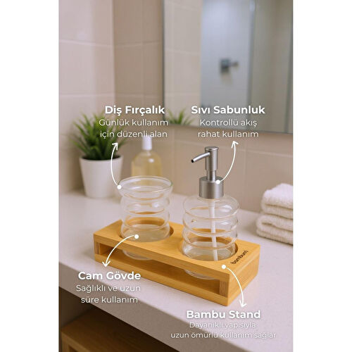 Bambum Tivoli 2'li Sabunluk Seti
