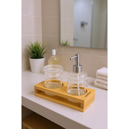 Bambum Tivoli 2'li Sabunluk Seti Bambum Tivoli 2'li Sabunluk Seti