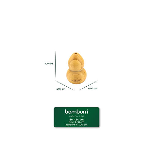 Bambum Dublin Bambu Vazo 7,2*4,9cm Bambum Dublin Bambu Vazo 7,2*4,9cm