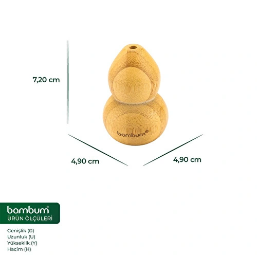 Bambum Dublin Bambu Vazo 7,2*4,9cm