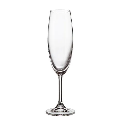 Kristalin Collecti̇on Sylvia Champangne Flute 220 Ml 6lı