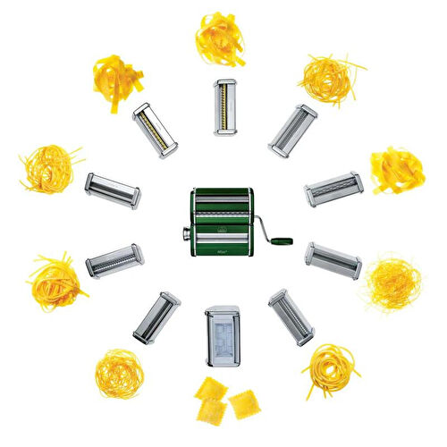 Marcato Design Atlas Plus İtalyan Makarna Makinesi Yeşil Renk Marcato Design Atlas Plus İtalyan Makarna Makinesi Yeşil Renk