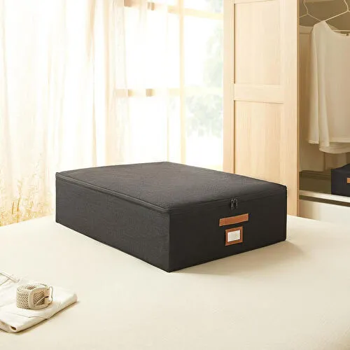 Ocean Home Textile 3'lü Siyah Renk Jüt Destekli Kutu Hurç Set 55 X 70 X 18 Cm Ocean Home Textile 3'lü Siyah Renk Jüt Destekli Kutu Hurç Set 55 X 70 X 18 Cm