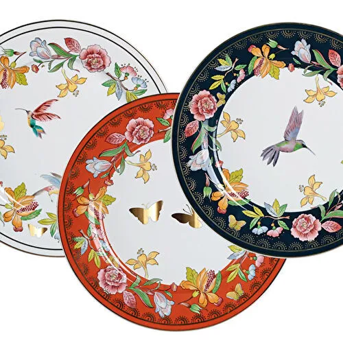 Lucky Art Evelyn Bone 27cm 6li Tabak Seti Lucky Art Evelyn Bone 27cm 6li Tabak Seti