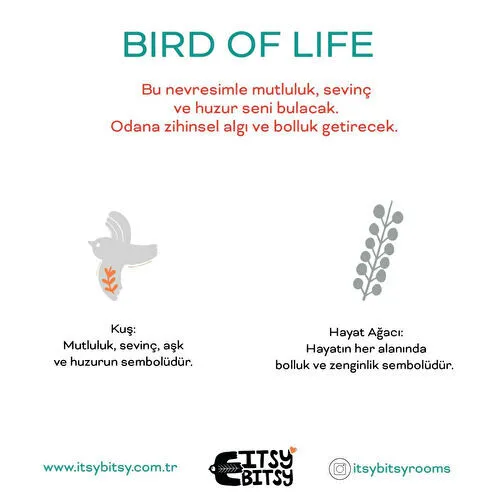 Itsy Bitsy Kids Bird Of Life Pamuk Saten Gri Çocuk Çarşaf Seti 90x190cm Itsy Bitsy Kids Bird Of Life Pamuk Saten Gri Çocuk Çarşaf Seti 90x190cm