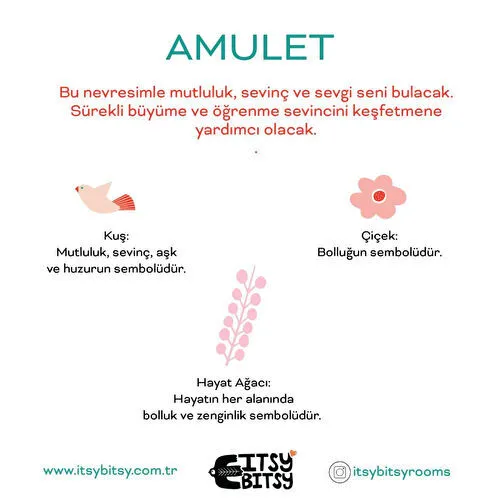 Itsy Bitsy Kids Amulet Pamuk Saten Pembe Çocuk Çarşaf Seti 90x190cm Itsy Bitsy Kids Amulet Pamuk Saten Pembe Çocuk Çarşaf Seti 90x190cm