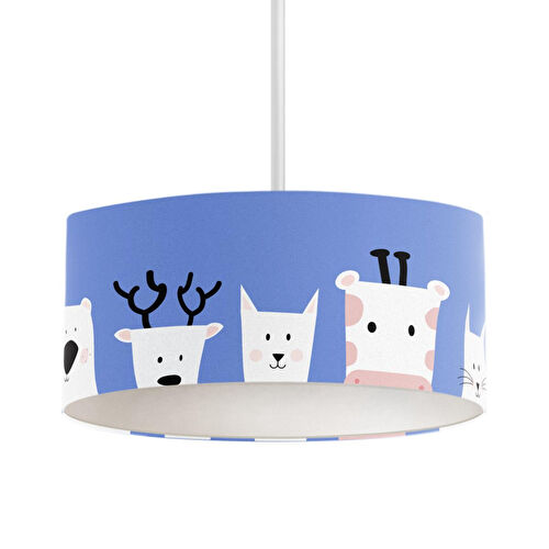 Itsy Bitsy Kids Paws And Claws Tavan Aydınlatması, Çok Renkli , 40cm