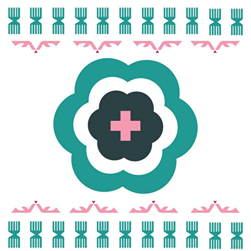 Itsy Bitsy Kids Sukha Tavan Aydınlatması, Mint Yeşili, 40cm