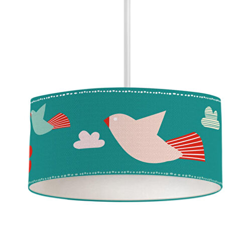 Itsy Bitsy Kids Amulet Tavan Aydınlatması, Mint Yeşili, 40cm