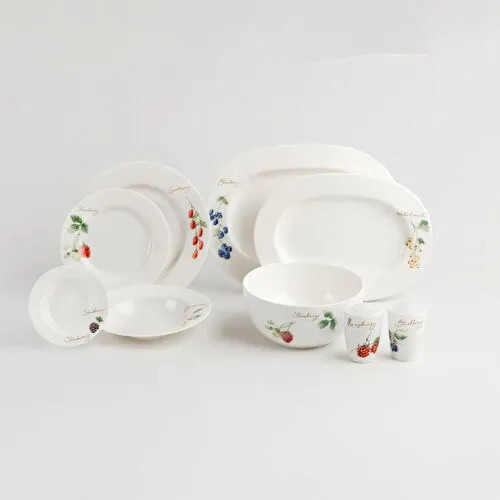 Royal Canterbury Very Berry 53 Parça Yemek Takimi