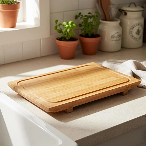 Bambum Riba - Servis Tahtası Büyük 33x19x3.2 Cm