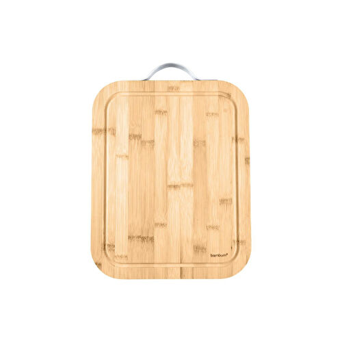 Bambum Zoe Çelik Kulplu Kesme Tahtası