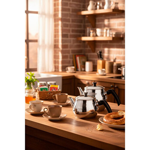 Bambum Solid-çelik Çaydanlık Takımı Bambum Solid-çelik Çaydanlık Takımı