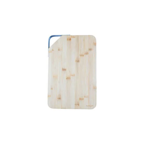 Bambum Zoe Çelik Kulplu Kesme Tahtası Dikdörtgen