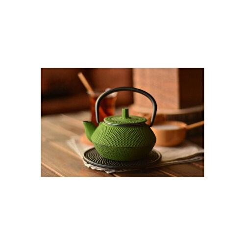 Bambum Linden Sümbül 300 Ml Fistik Yesil Döküm Demlik