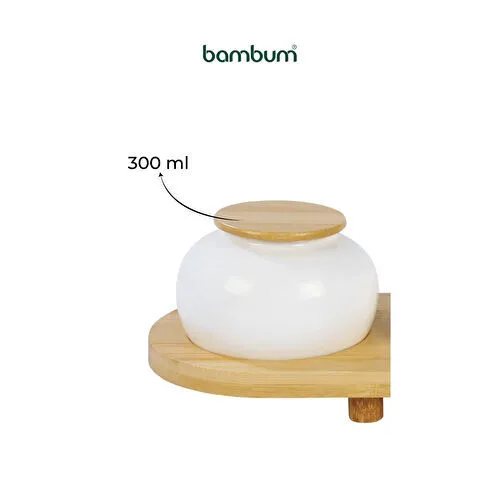 Bambum Simple 4'lü Baharat Seti Standlı