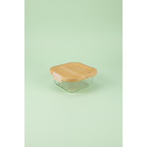 Bambum Patina Kilitli Cam Saklama Kabı 800 Ml