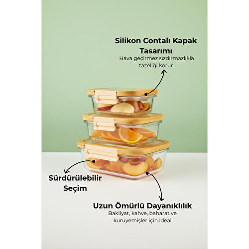 Bambum Moira 3'lü Saklama Seti