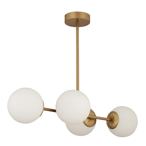 Apliqa Lema 4lü Eskitme Modern Yemek Masası Üstü Yatak Odası Salon Avize