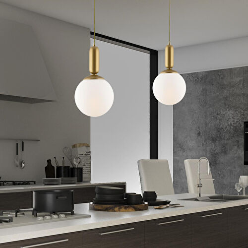 Apliqa Arlo Tekli Eskitme 2li Modern Tasarım Yatak Odası Salon Avize 2 Parça Sarkıt Seti