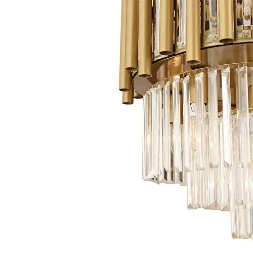 Apliqa Mostar Eskitme Kristalli, Taşlı Modern Tasarım Kristal Salon Avize Apliqa Mostar Eskitme Kristalli, Taşlı Modern Tasarım Kristal Salon Avize