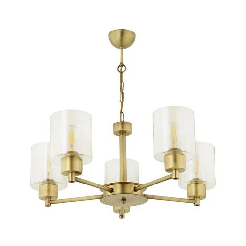 Apliqa Geneva 5 Li Eskitme Modern Yatak Odası Salon Avize