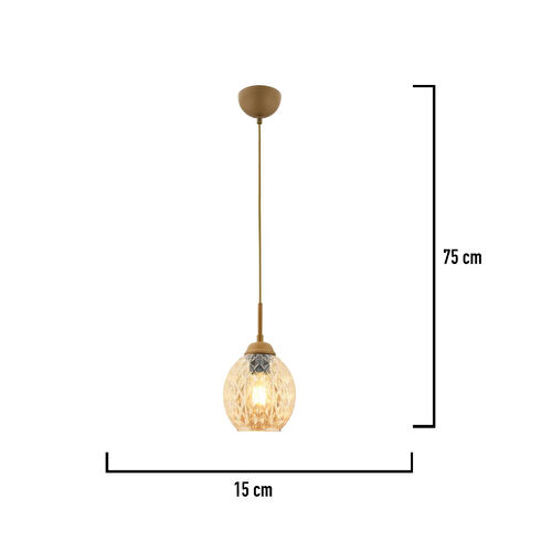 Apliqa Nino Tekli Eskitme Modern Sarkıt Oturma Odası Salon Sarkıt Avize