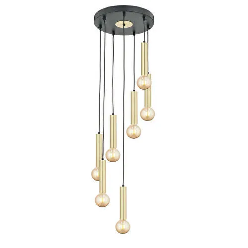 Apliqa Elisa 7li Sarkıt Eskitme Sarkıt Modern Genç Odası Mutfak Salon Sarkıt Avize