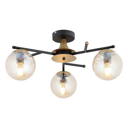 Apliqa Peyda 3'lü Siyah Eskitme Bal Camlı Modern Koridor Yatak Odası Salon Avize Apliqa Peyda 3'lü Siyah Eskitme Bal Camlı Modern Koridor Yatak Odası Salon Avize