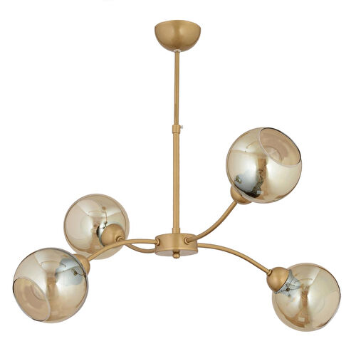 Apliqa Ecvet 4lü Eskitme Modern Oturma Odası Yatak Odası Salon Avize