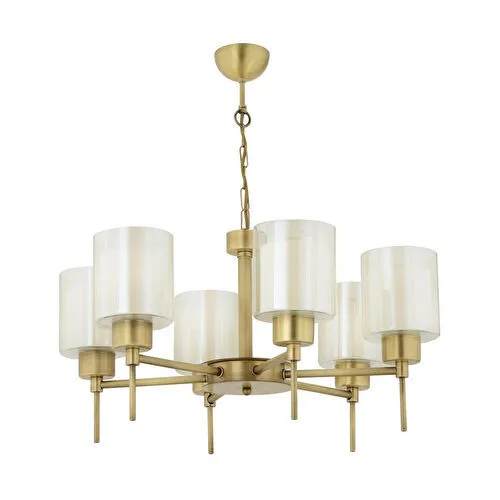 Apliqa Goldie 6 Lı Eskitme Modern Yatak Odası Salon Avize