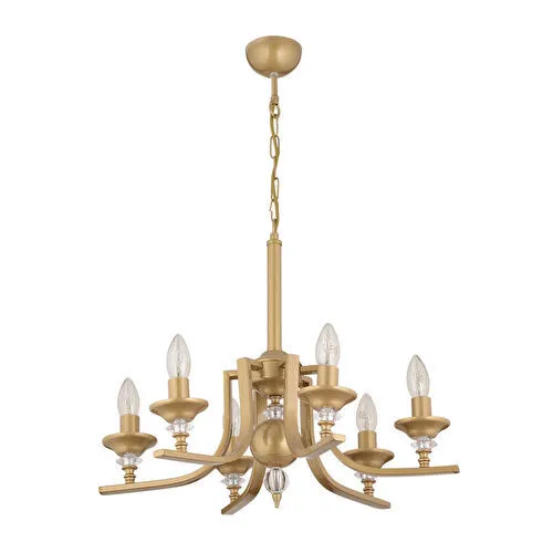 Apliqa Erza 6lı Eskitme Modern Sarkıt Yatak Odası Salon Avize