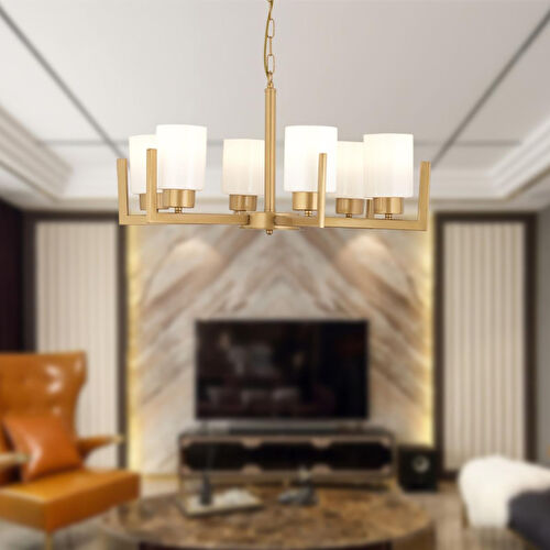 Apliqa Jean 6lı Eskitme Modern Sarkıt Yatak Odası Salon Avize